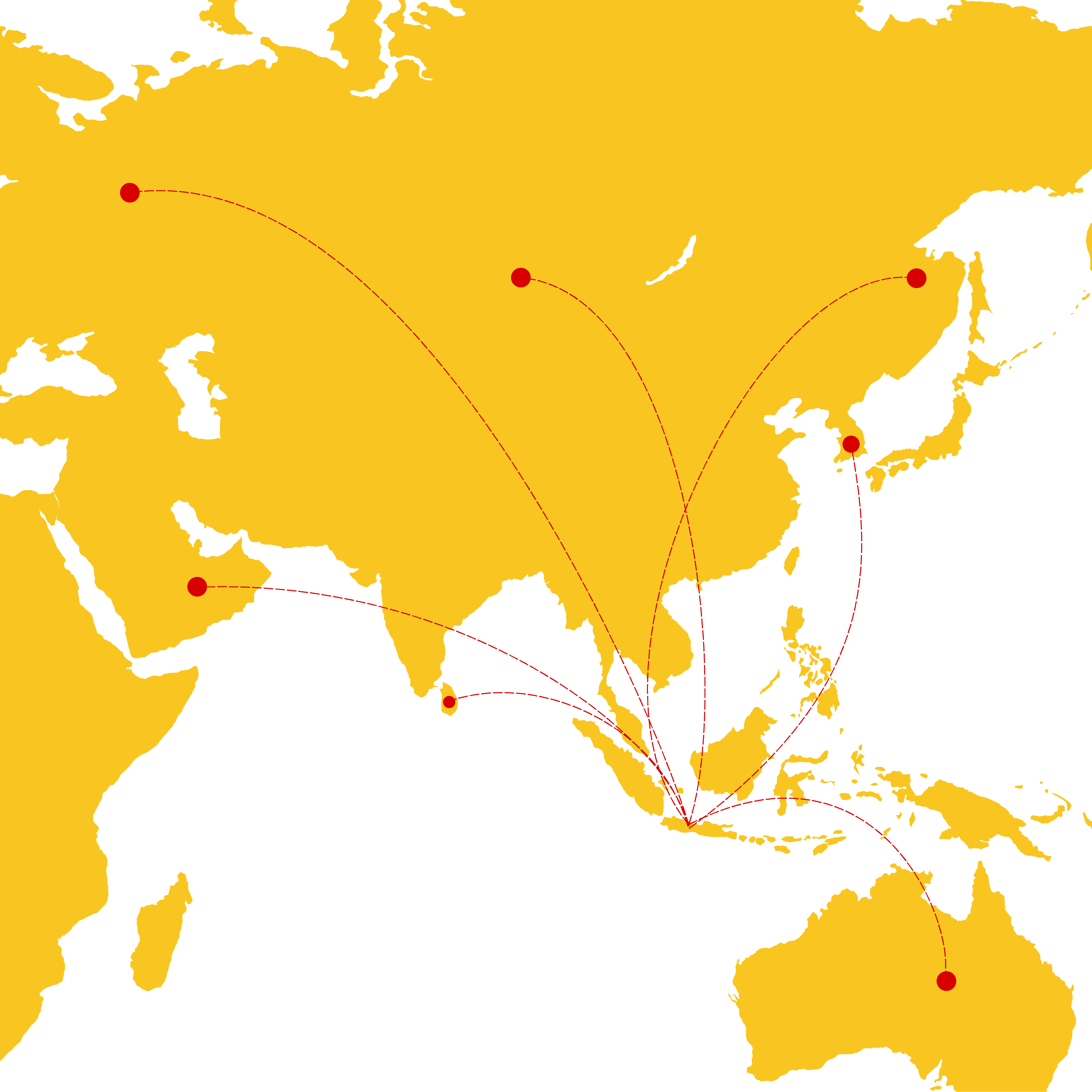 world map square